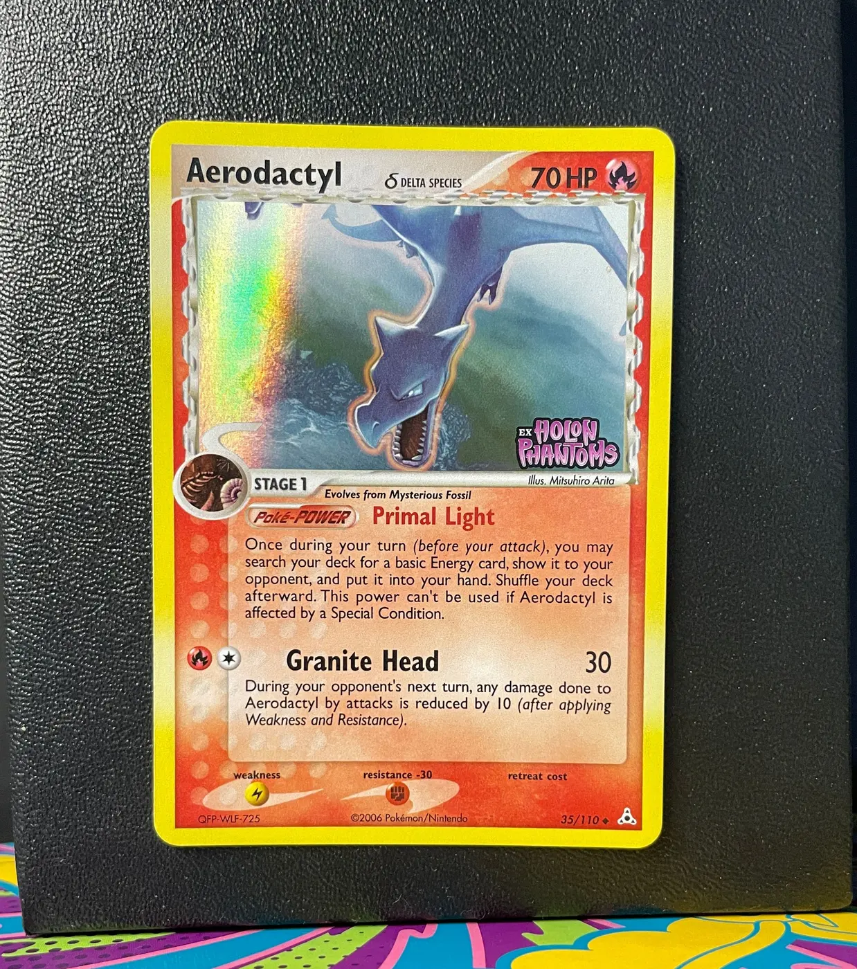 Aerodactyl δ 35/110 - Frente