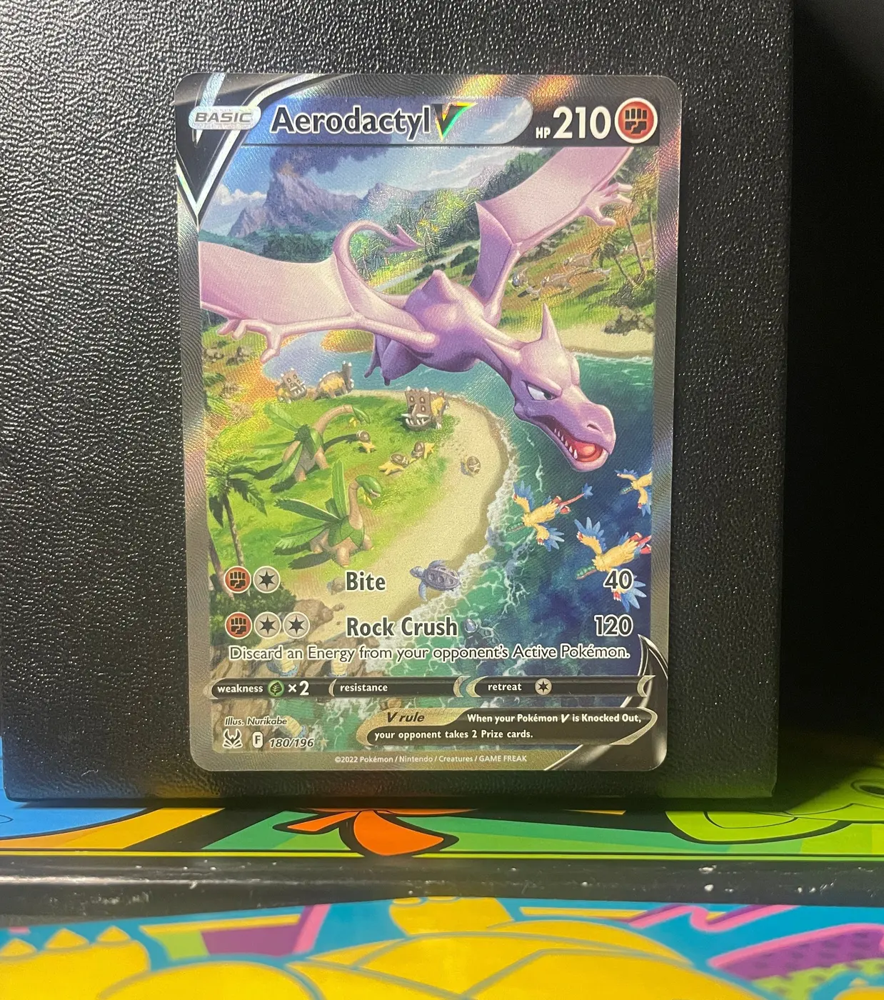 Aerodactyl V 180/196 - Frente