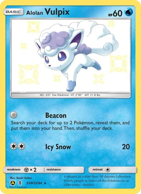 Alolan Vulpix SV8/SV94