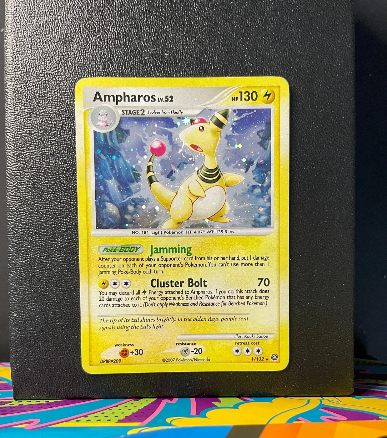 Ampharos 1/132 - Frente
