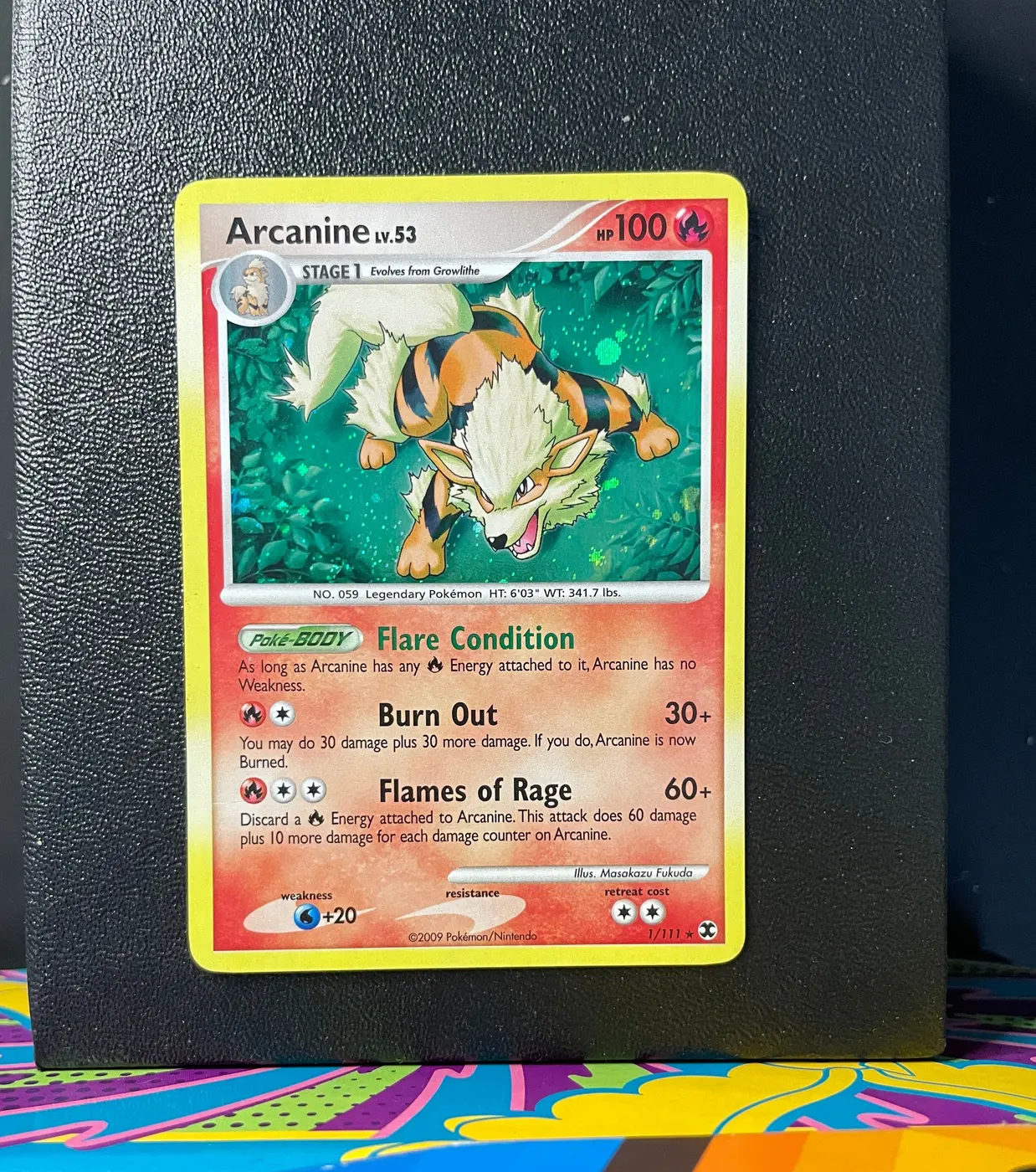 Arcanine 1/111 - Frente