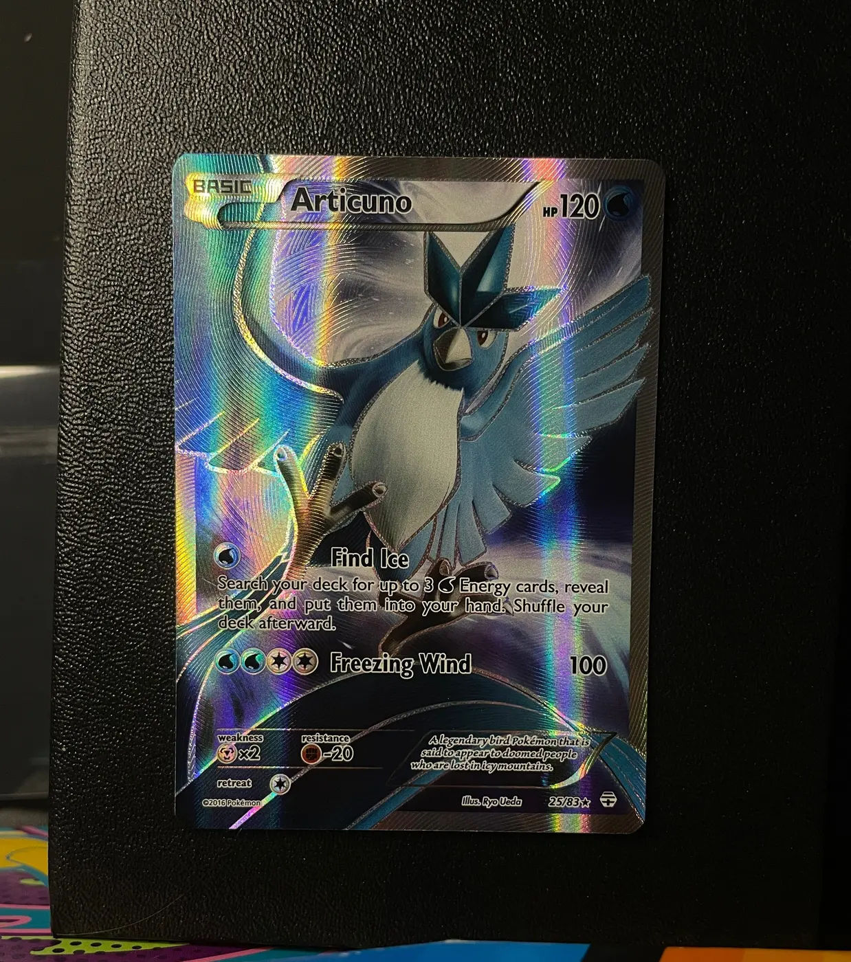 Articuno 25/83 - Frente
