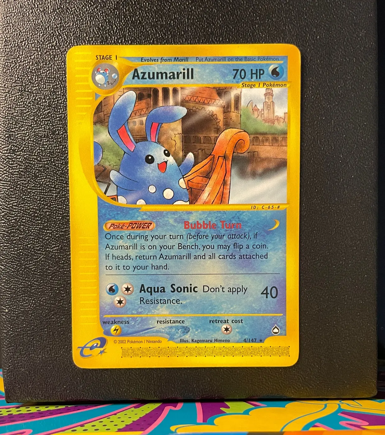 Azumarill 4/147 - Frente