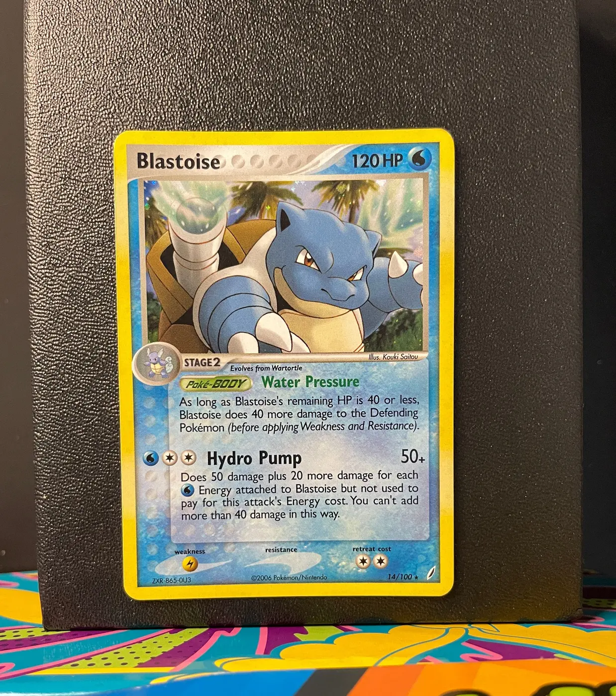 Blastoise 14/100 - Frente