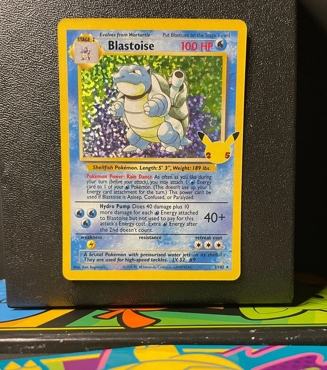 Blastoise 2/102 - Frente