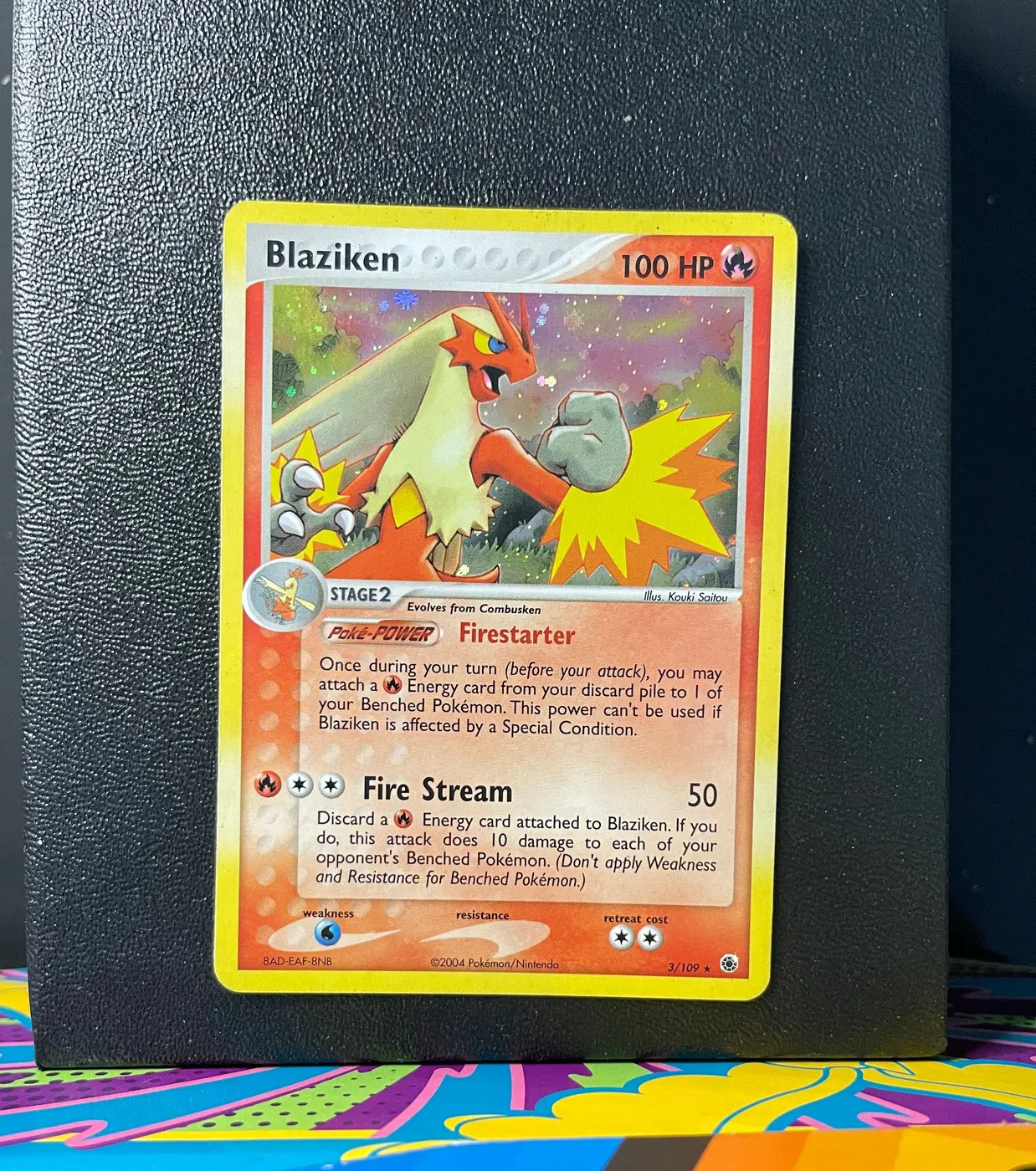 Blaziken 3/109 - Frente