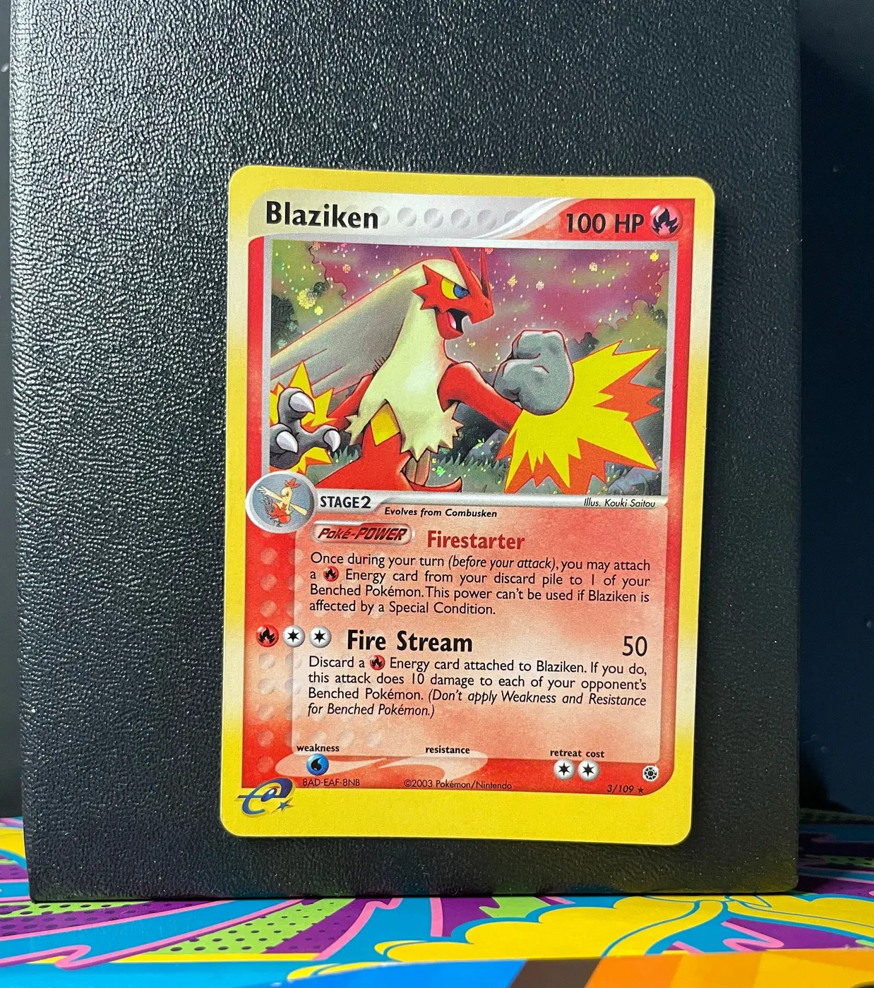 Blaziken 3/109 - Frente