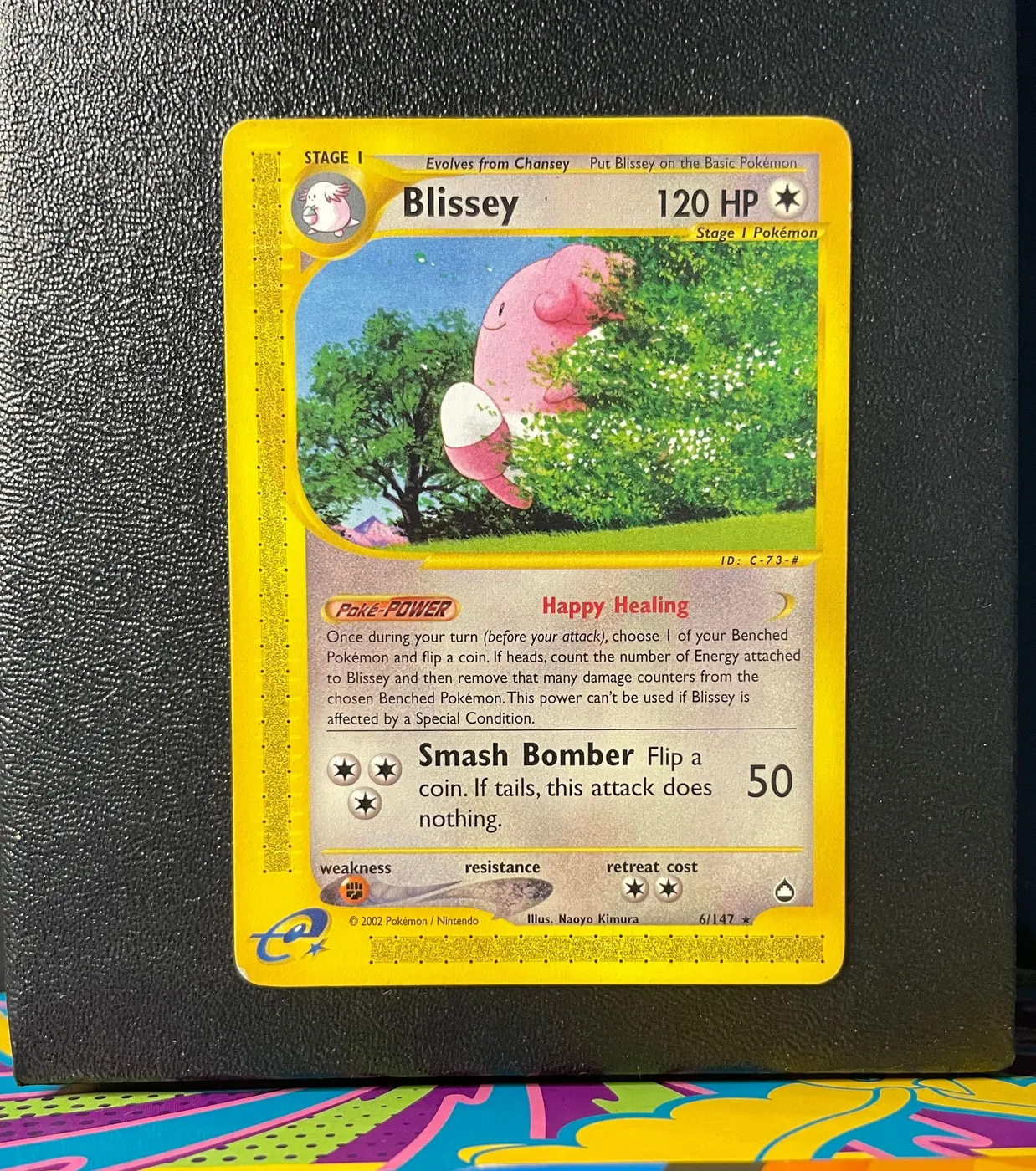 Blissey 6/147 - Frente