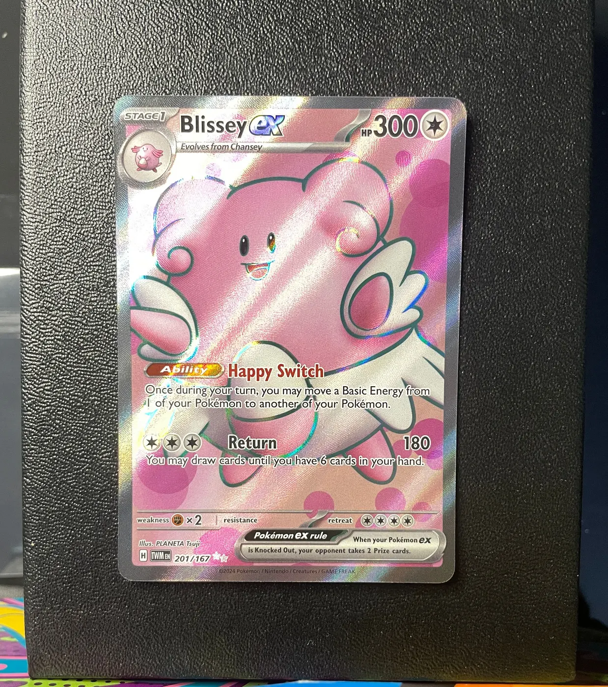 Blissey ex 201/167 - Frente