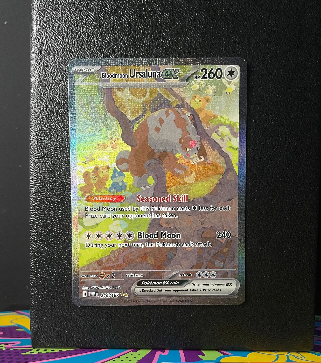 Bloodmoon Ursaluna ex 216/167 - Frente
