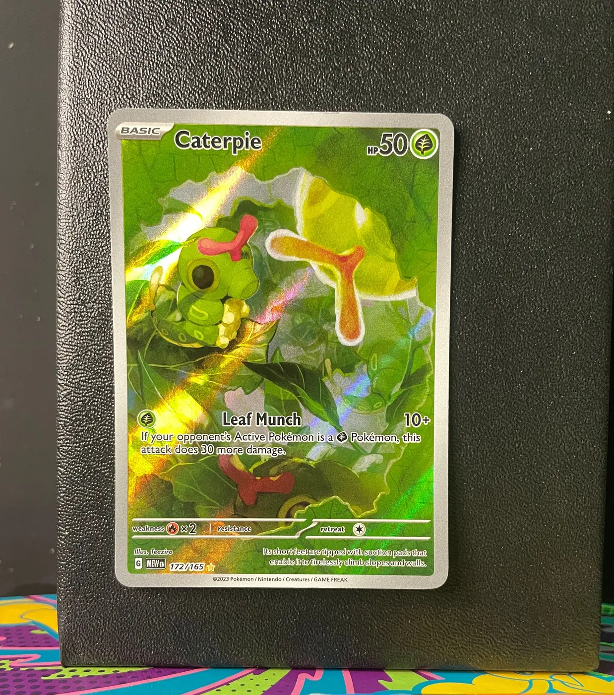 Caterpie 172/165 - Frente