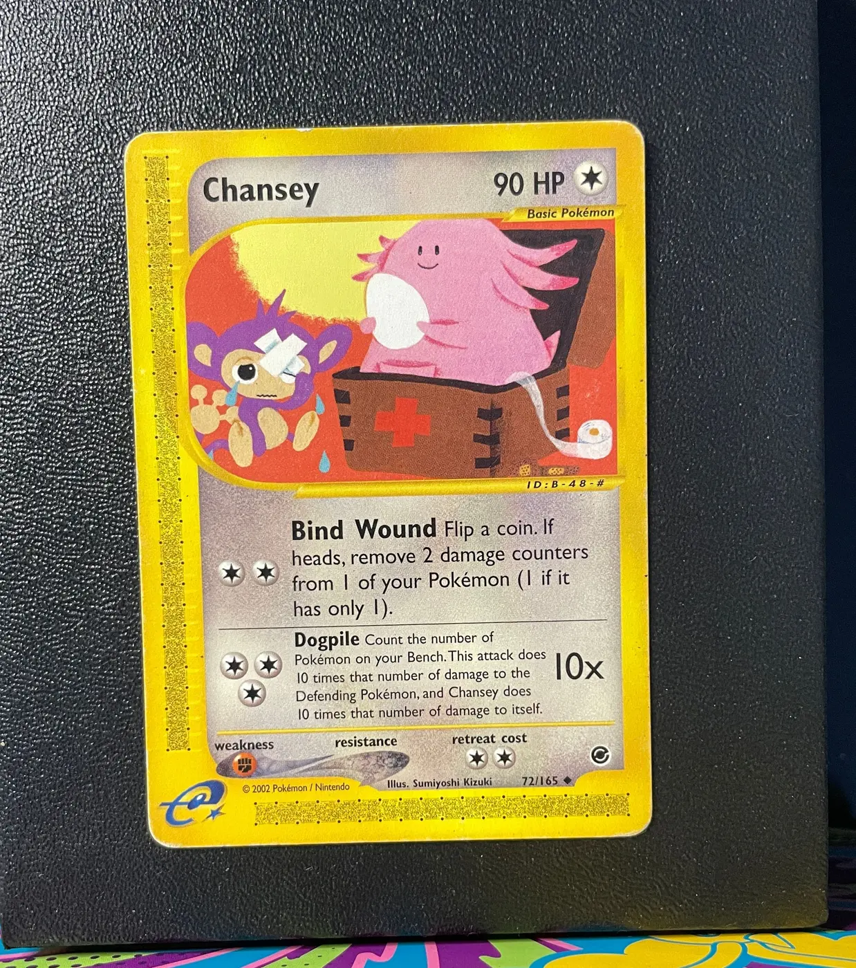 Chansey 72/165 - Frente