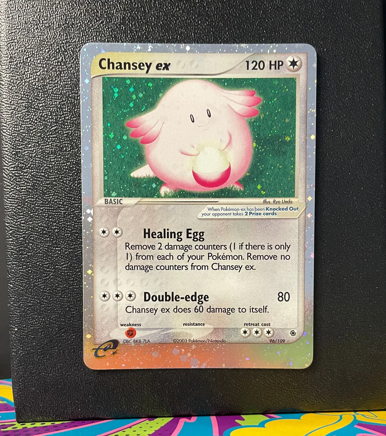 Chansey ex 96/109 - Frente