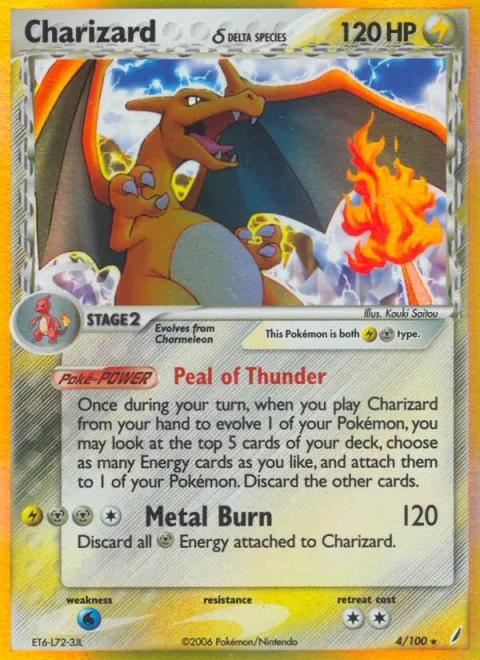 Charizard δ 4/100