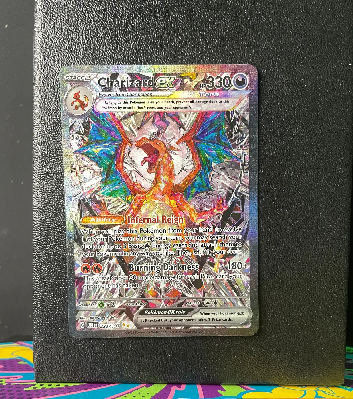 Charizard ex 223/197 - Frente
