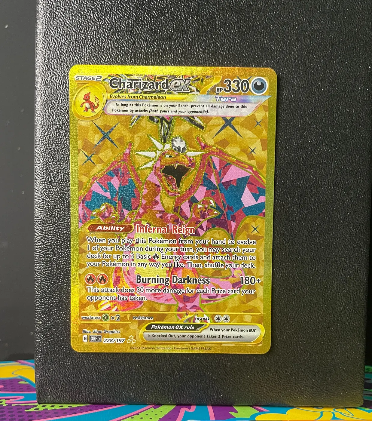 Charizard ex 228/197 - Frente