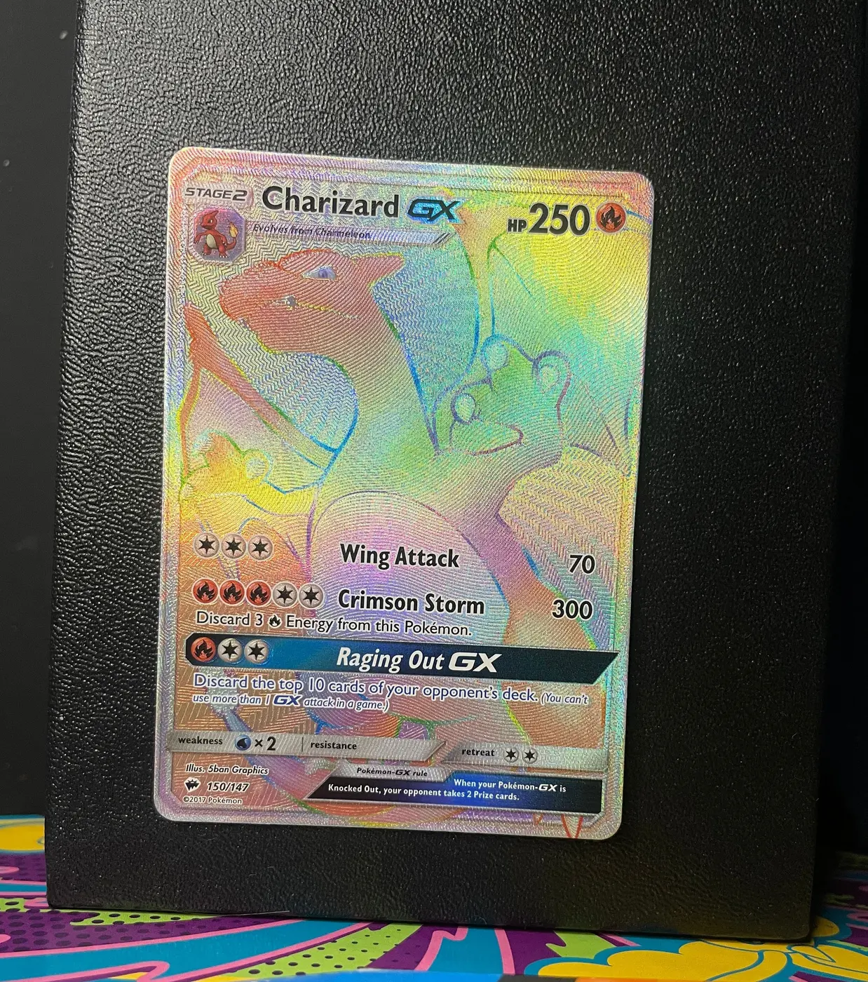 Charizard GX 150/147 - Frente