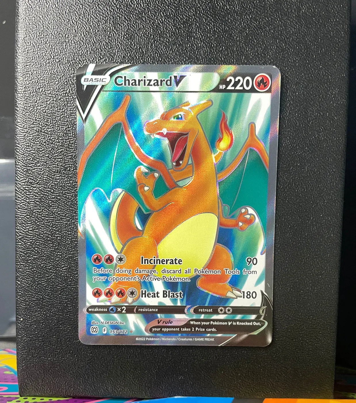 Charizard V 153/172 - Frente