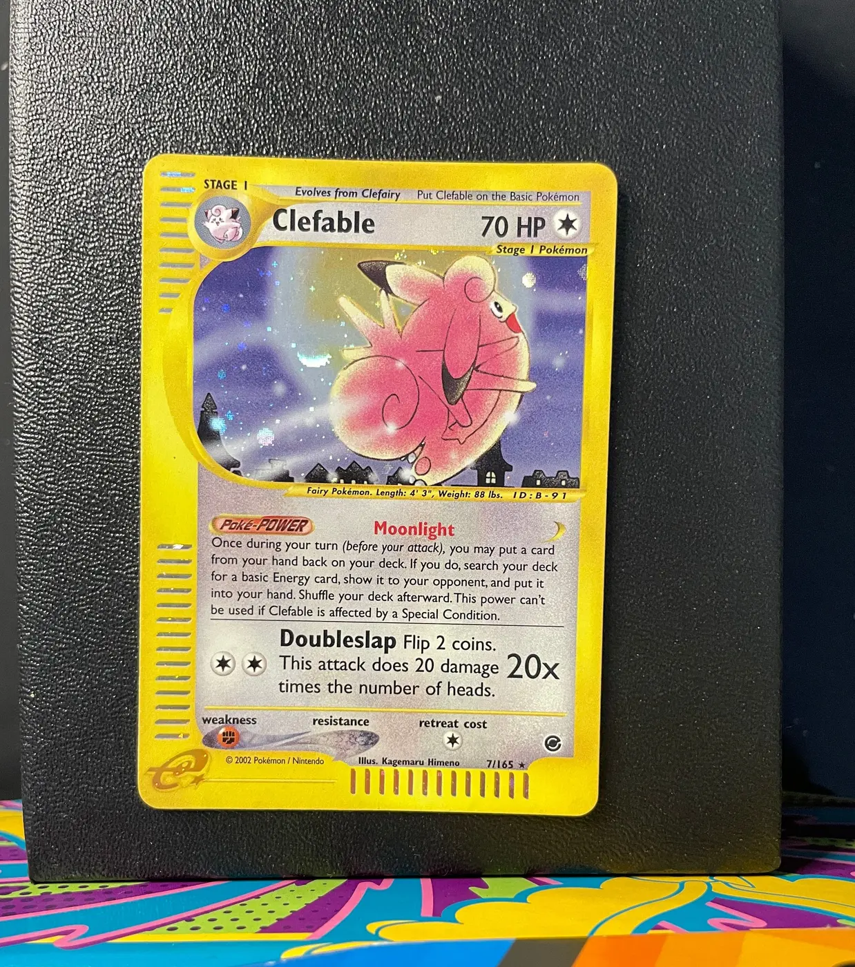 Clefable 7/165 - Frente