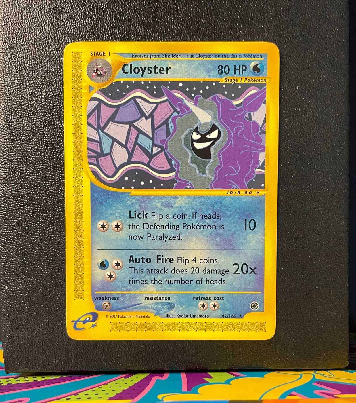 Cloyster 42/165 - Frente