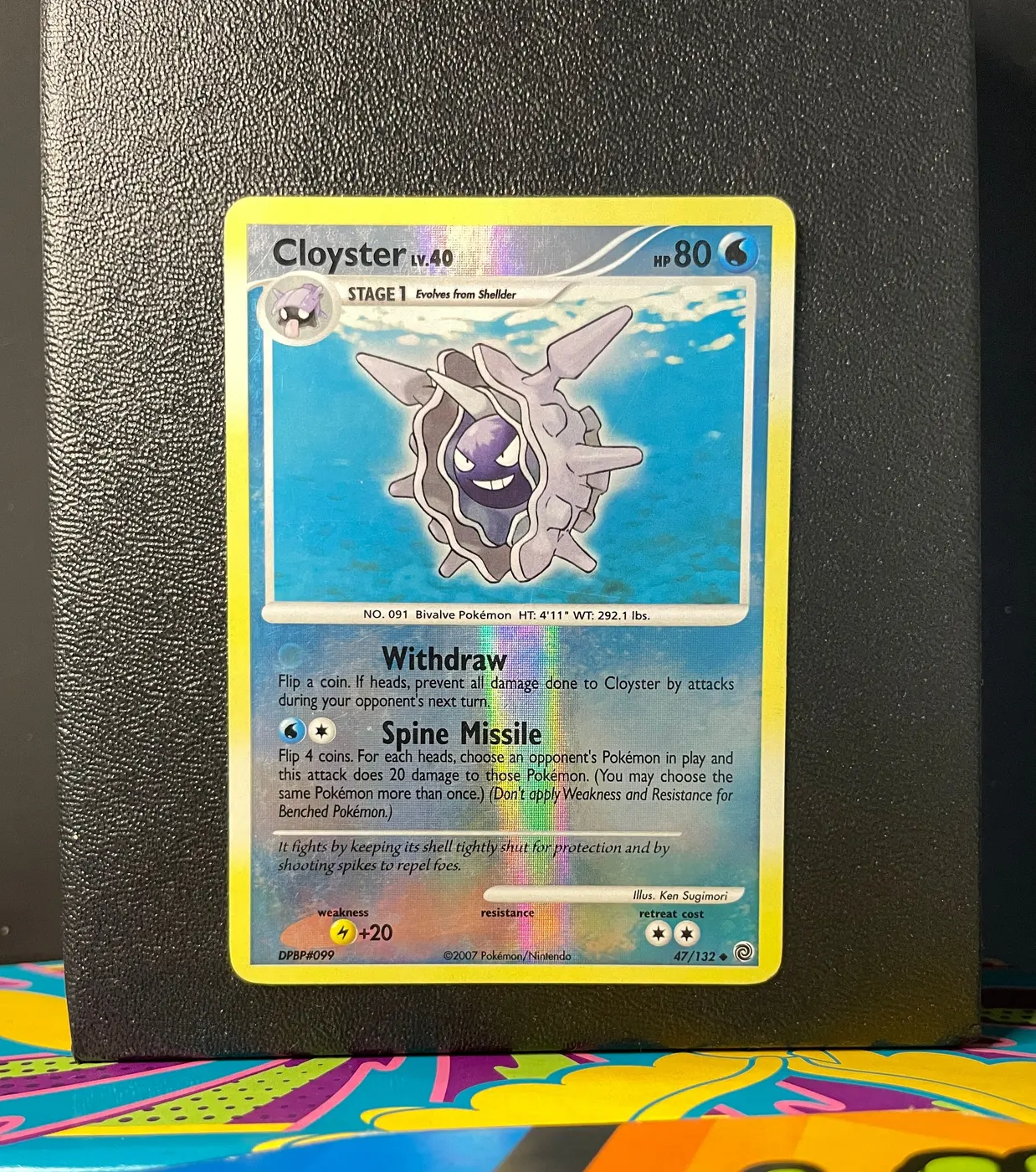 Cloyster 47/132 - Frente