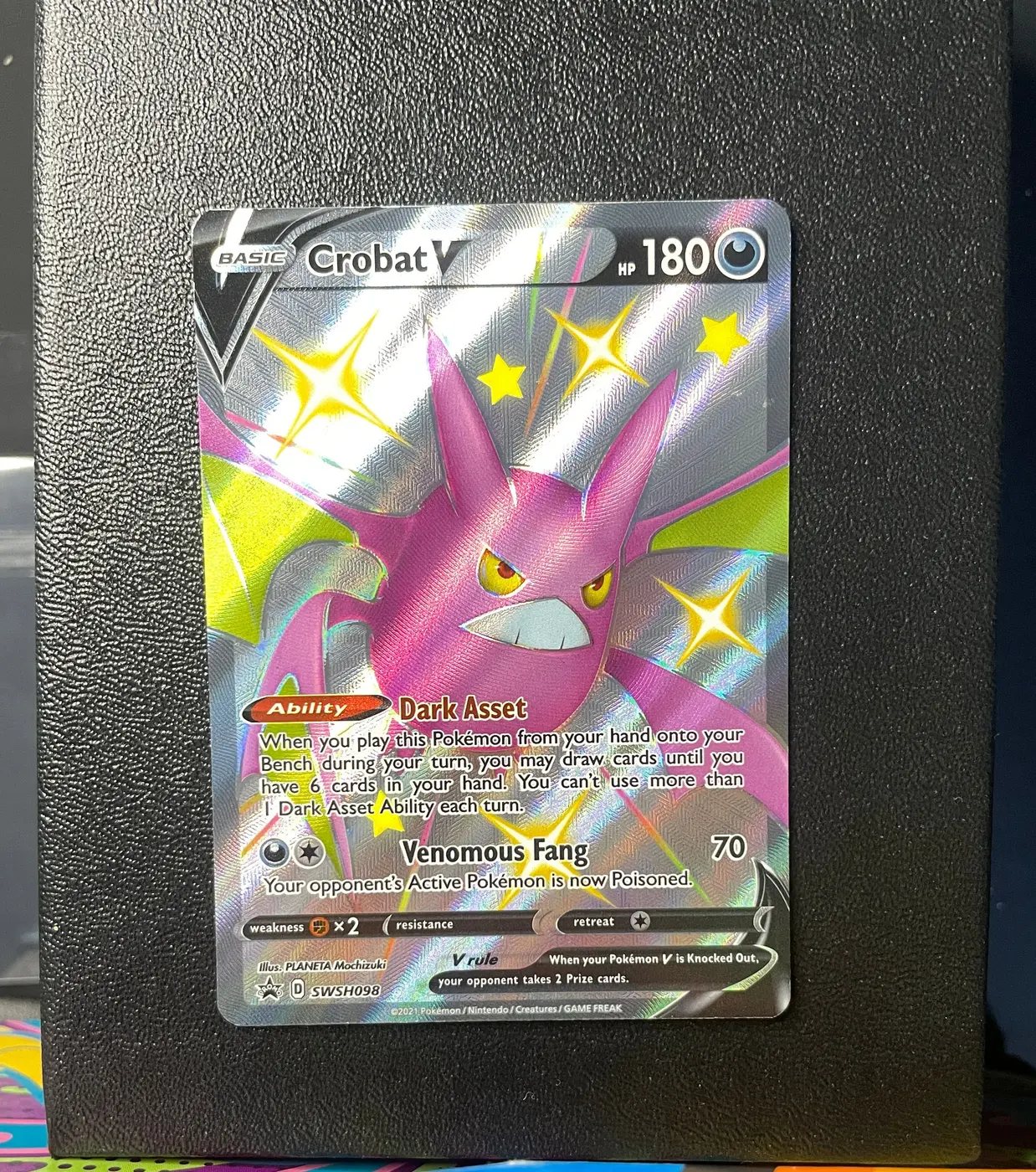 Crobat V SWSH098 - Frente