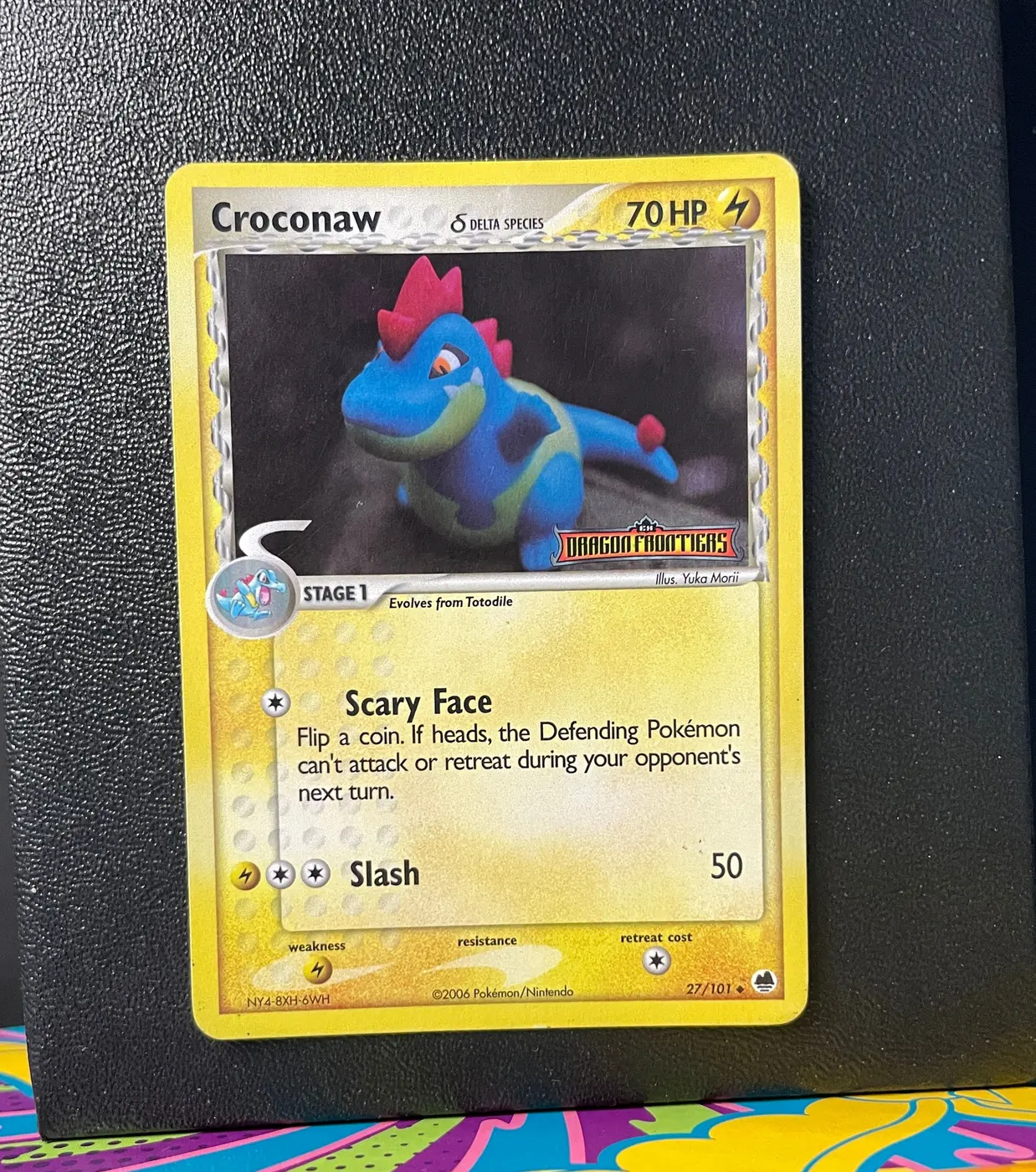 Croconaw δ 27/101 - Frente