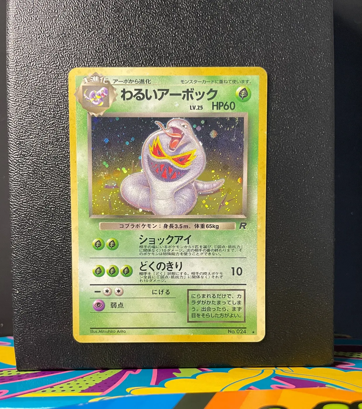 Dark Arbok No.024 - Frente