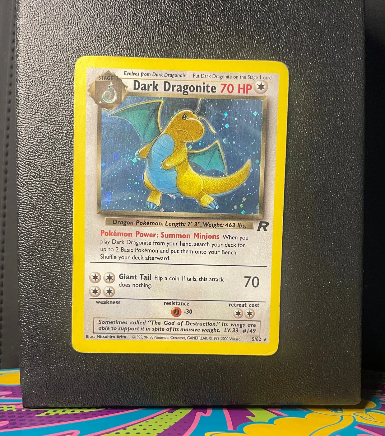 Dark Dragonite 5/82 - Frente