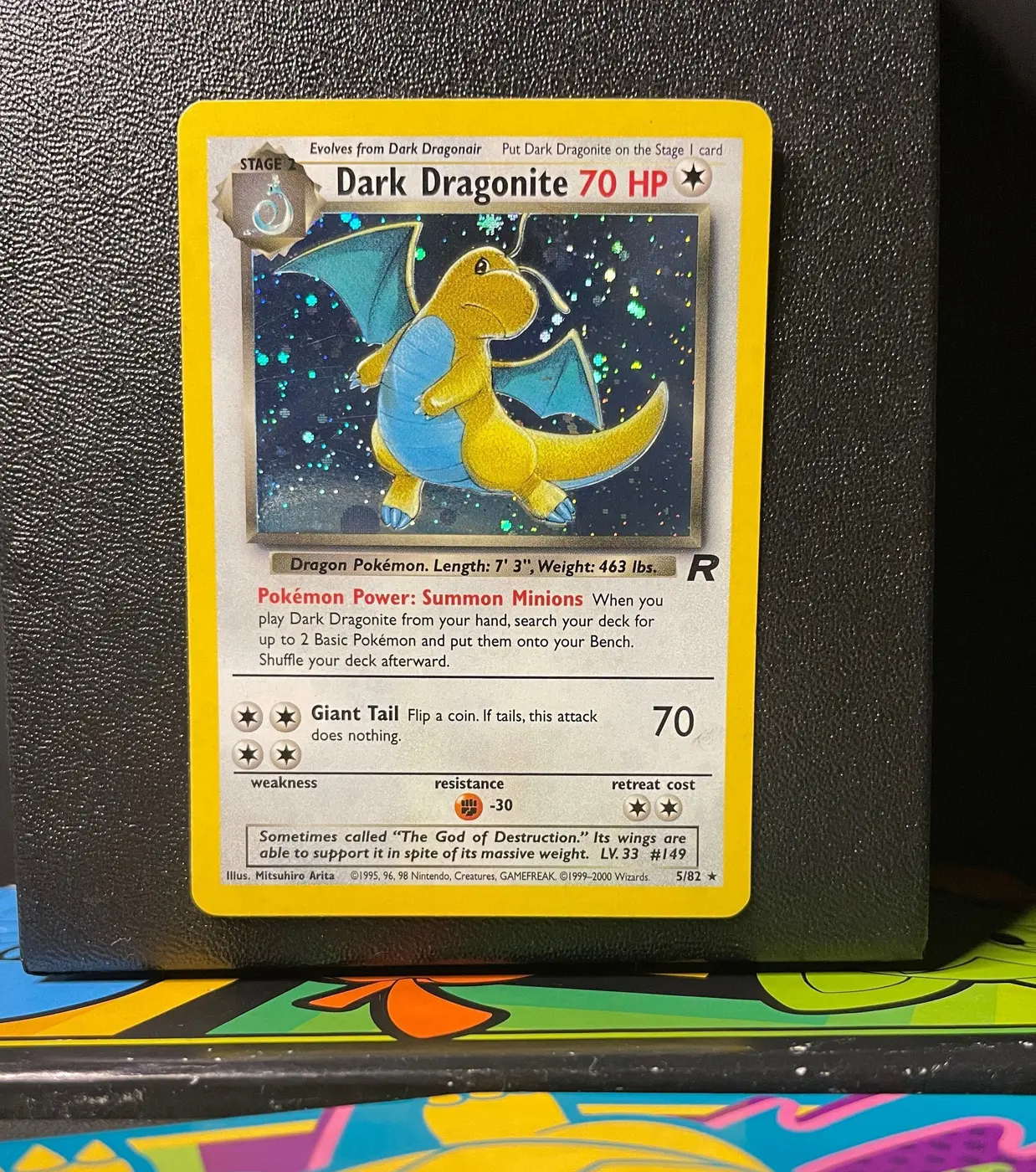 Dark Dragonite 5/82 - Frente