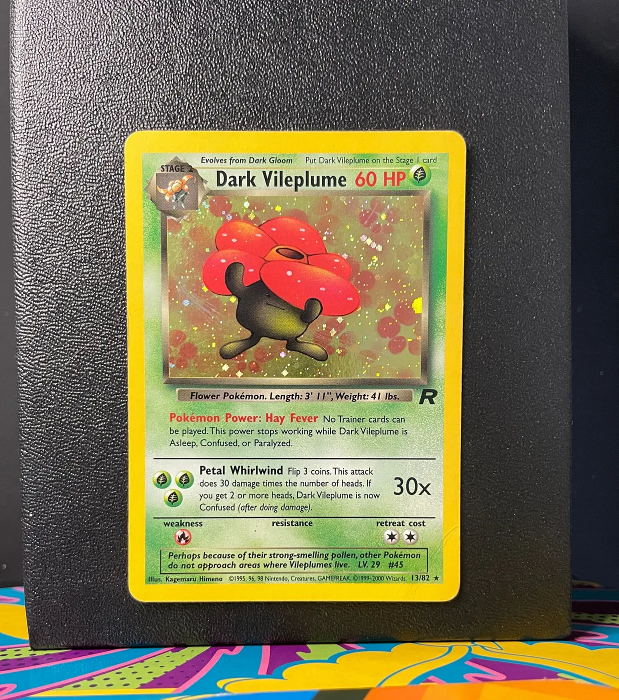 Dark Vileplume 13/82 - Frente