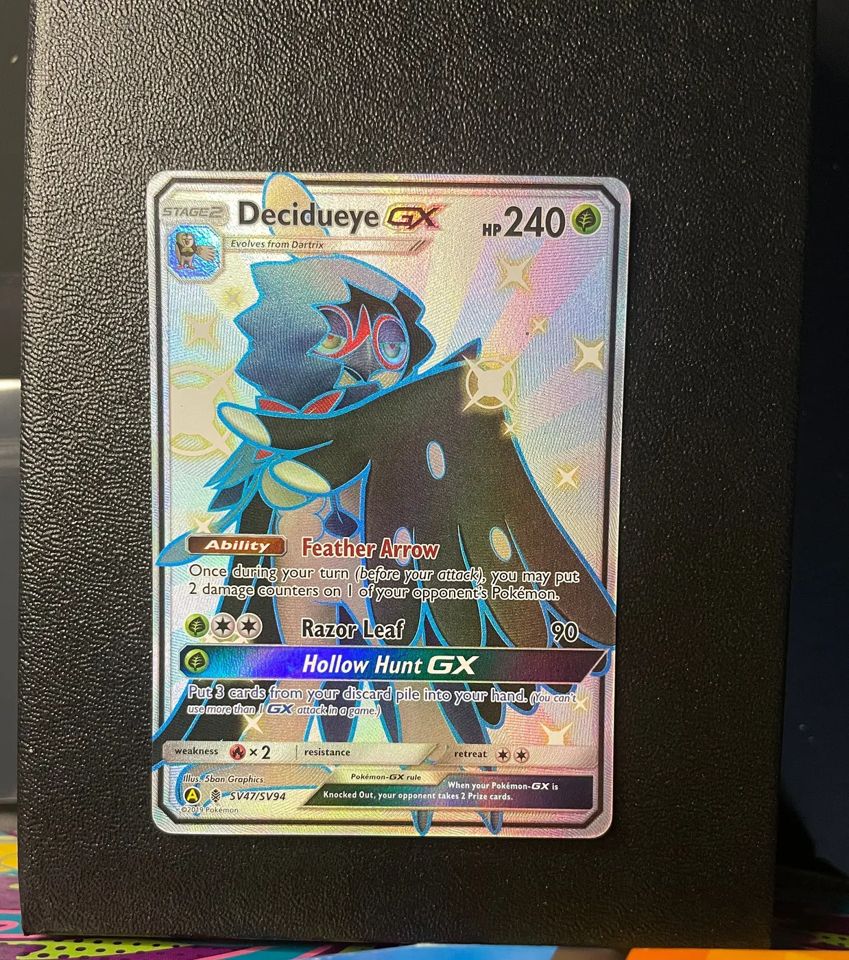Decidueye GX SV47/SV94 - Frente