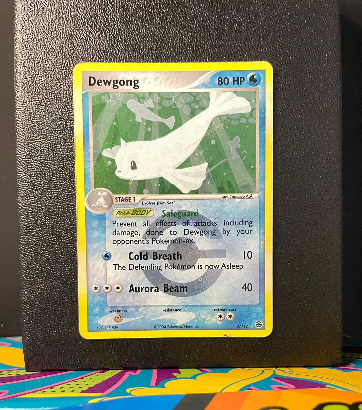 Dewgong 3/112 - Frente