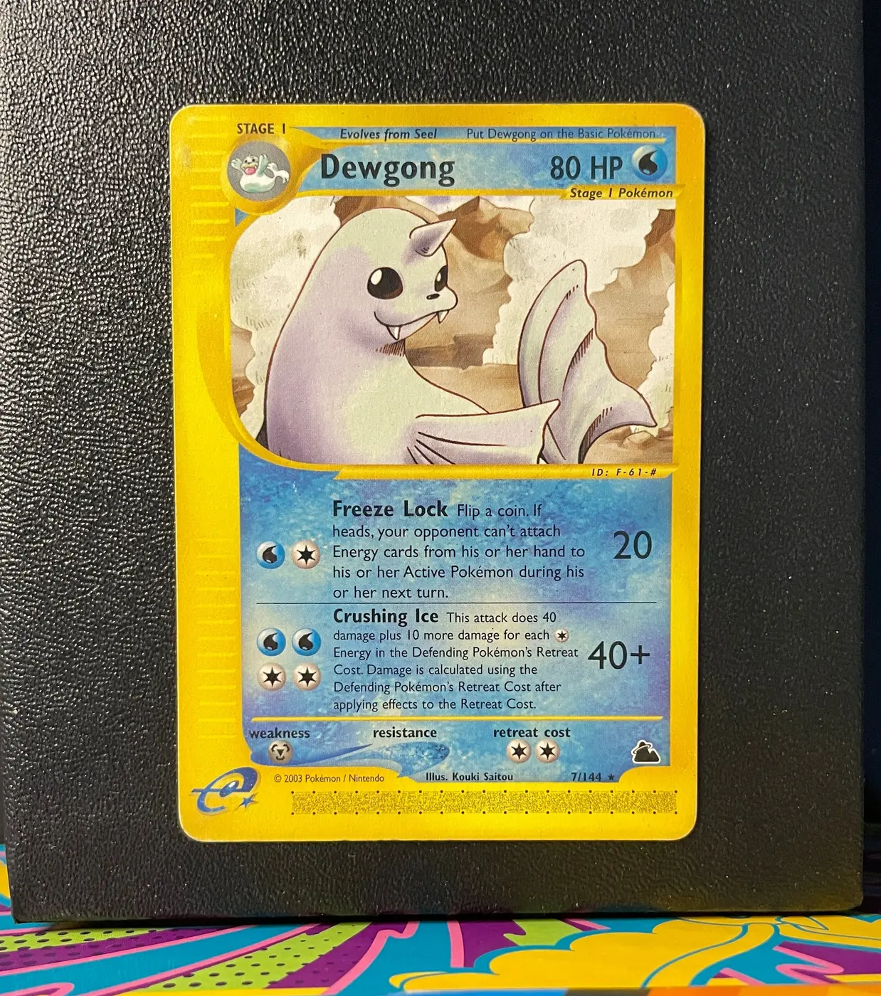 Dewgong 7/144 - Frente