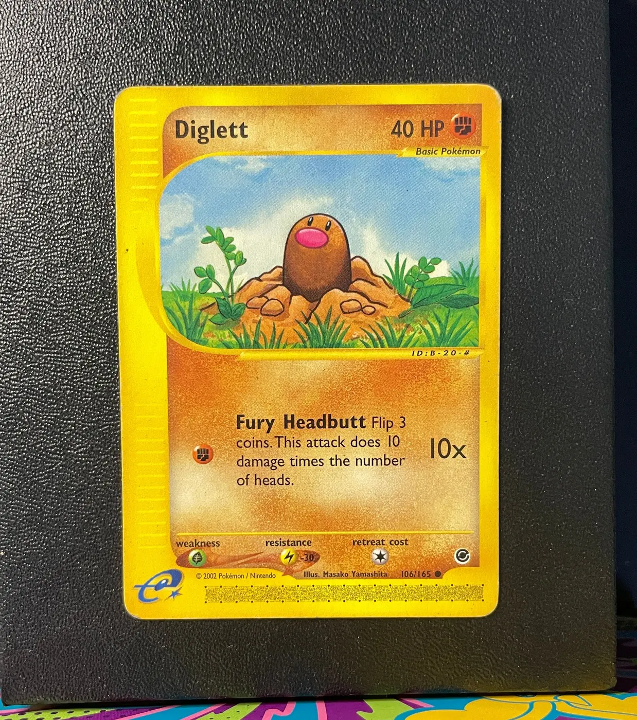 Diglett 106/165 - Frente