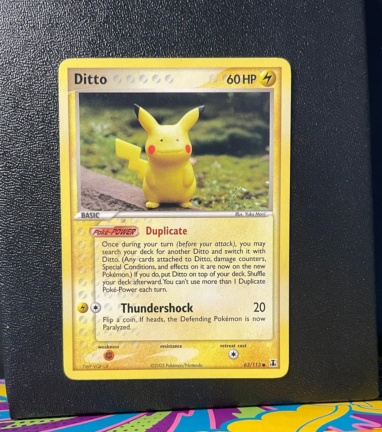 Ditto (Pikachu) 63/113 - Frente