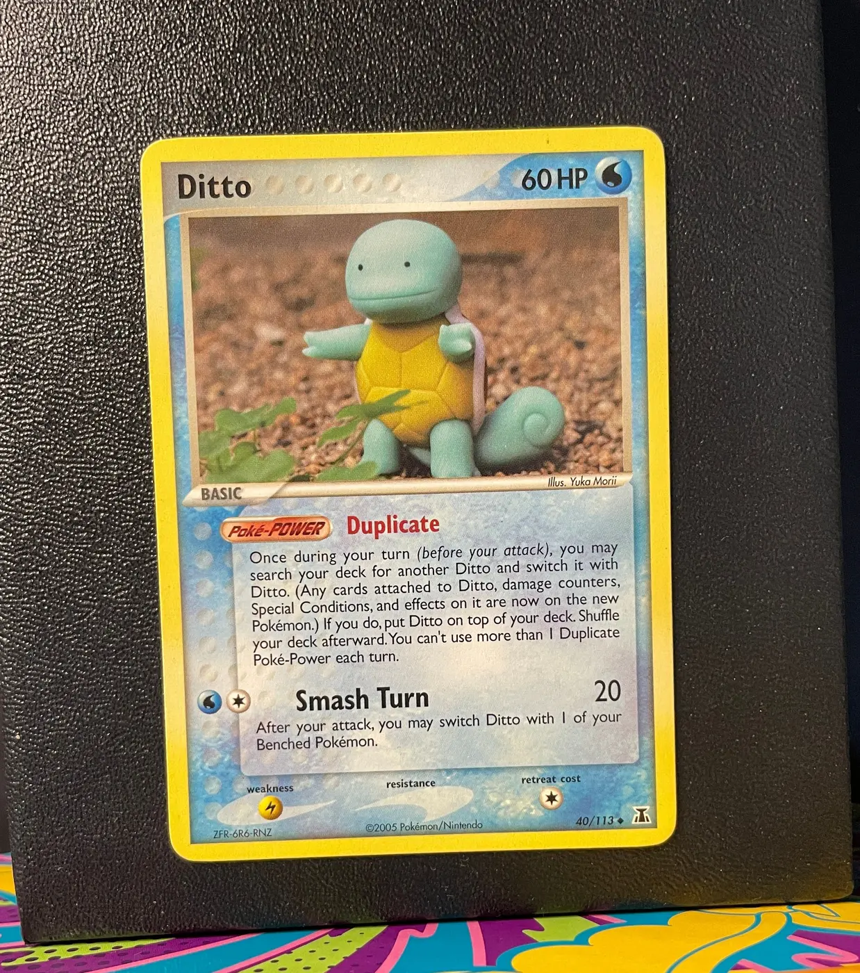 Ditto (Squirtle) 40/113 - Frente