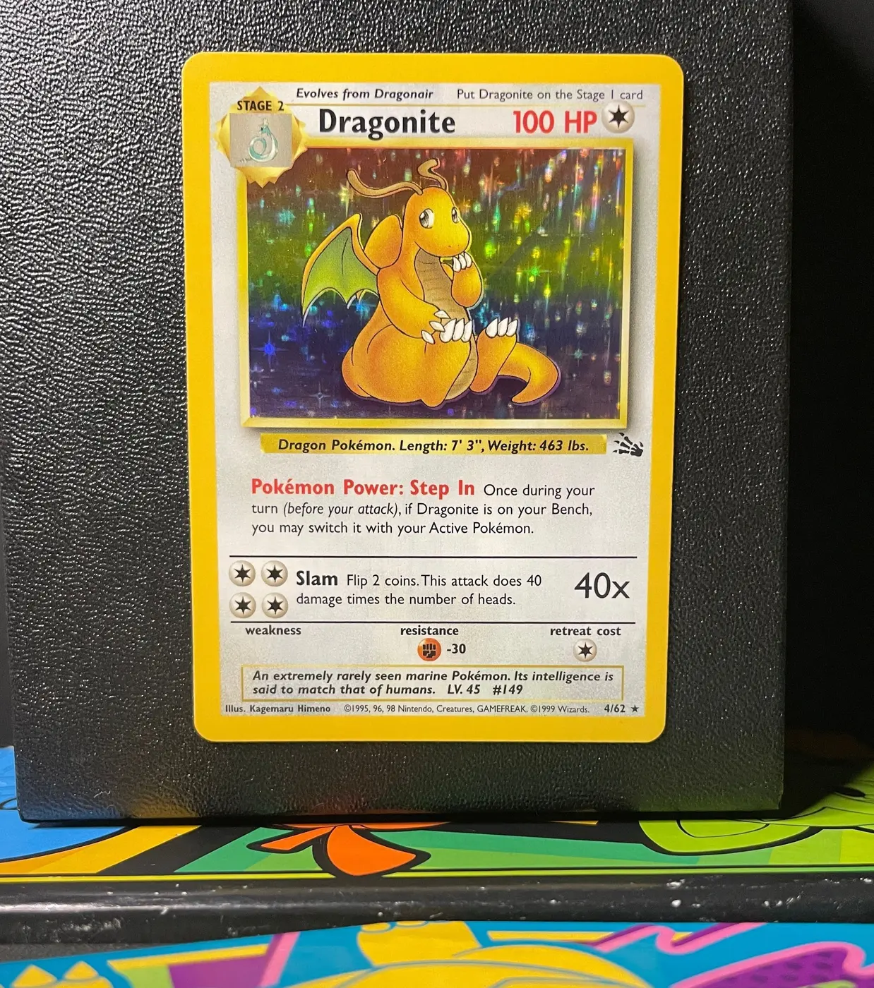 Dragonite 4/62 - Frente