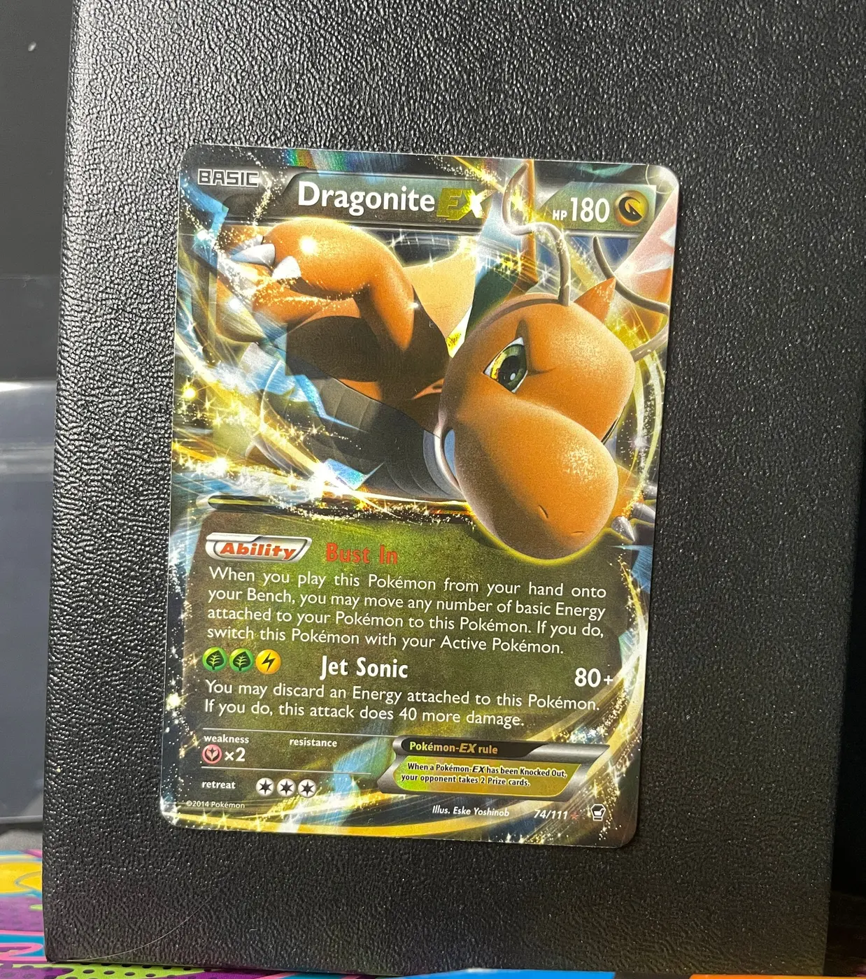 Dragonite EX 74/111 - Frente