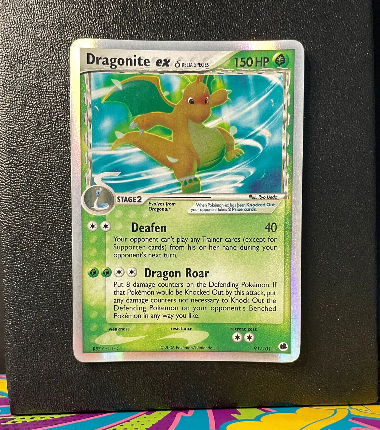 Dragonite ex δ 91/101 - Frente