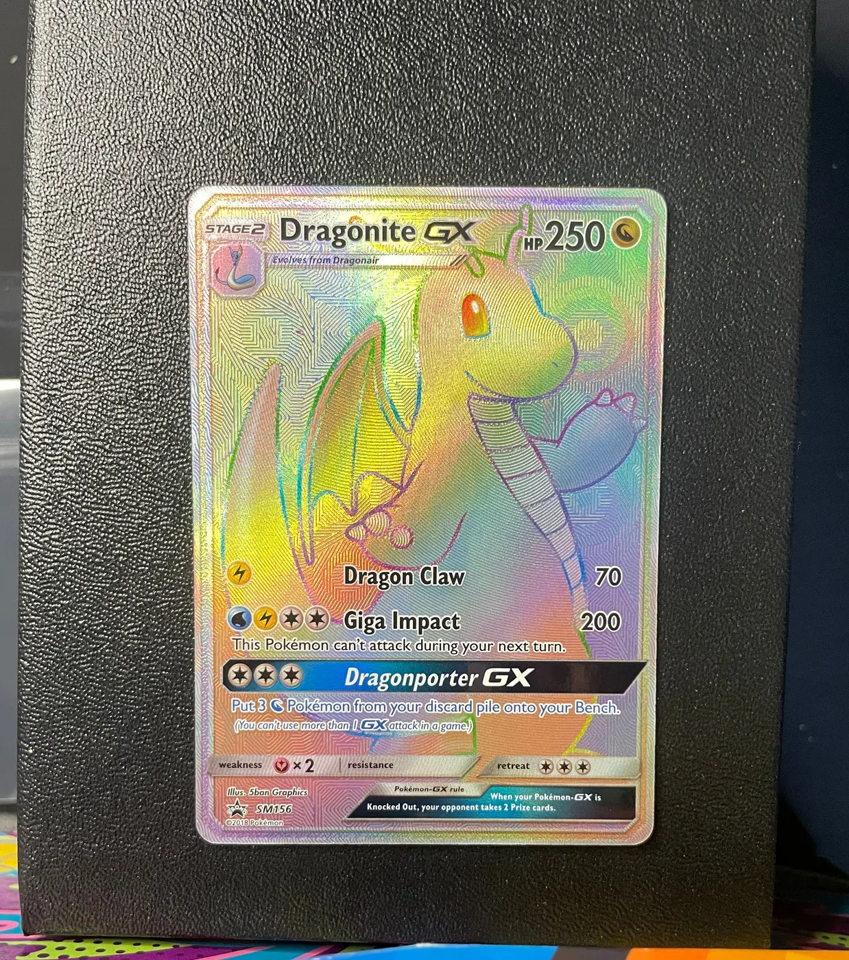 Dragonite GX SM156 - Frente