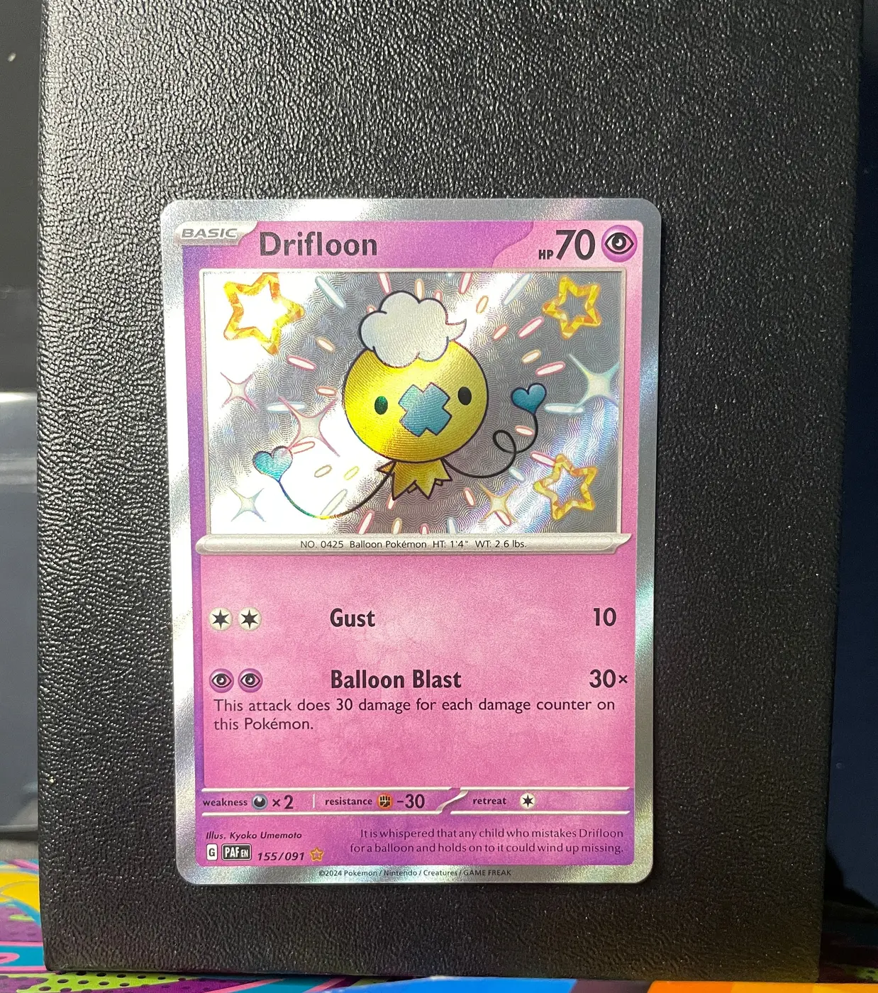 Drifloon 155/091 - Frente