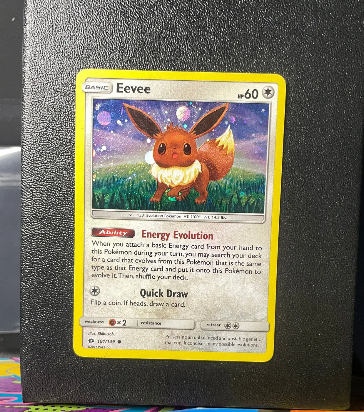 Eevee 101/149 - Frente