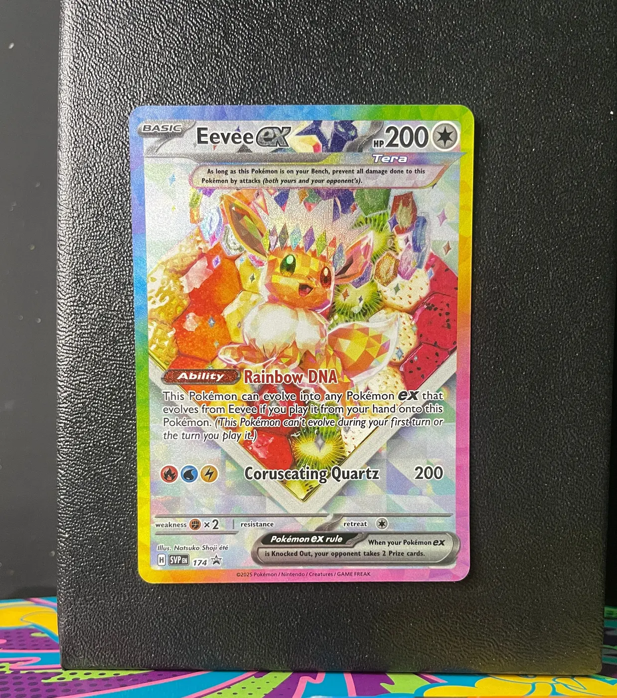 Eevee ex 174 - Frente
