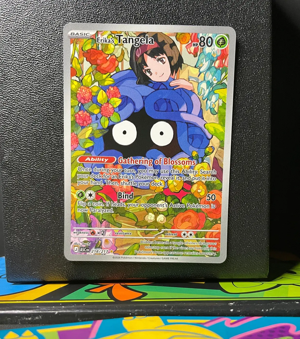 Erika's Tangela 218/217 - Frente