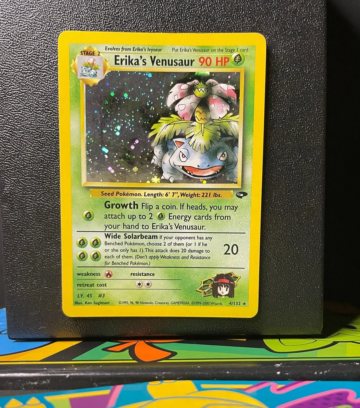 Erika's Venusaur 4/132 - Frente