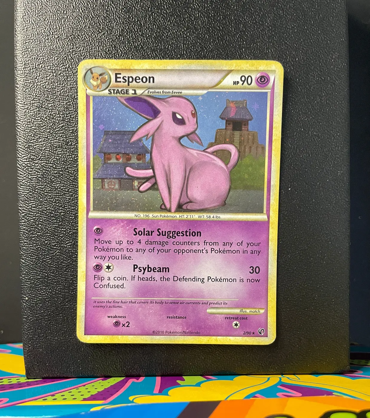Espeon 2/90 - Frente