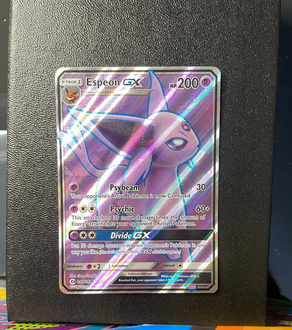 Espeon GX 140/149 - Frente