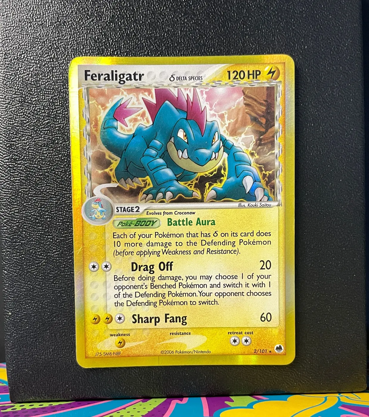 Feraligatr δ 2/101 - Frente