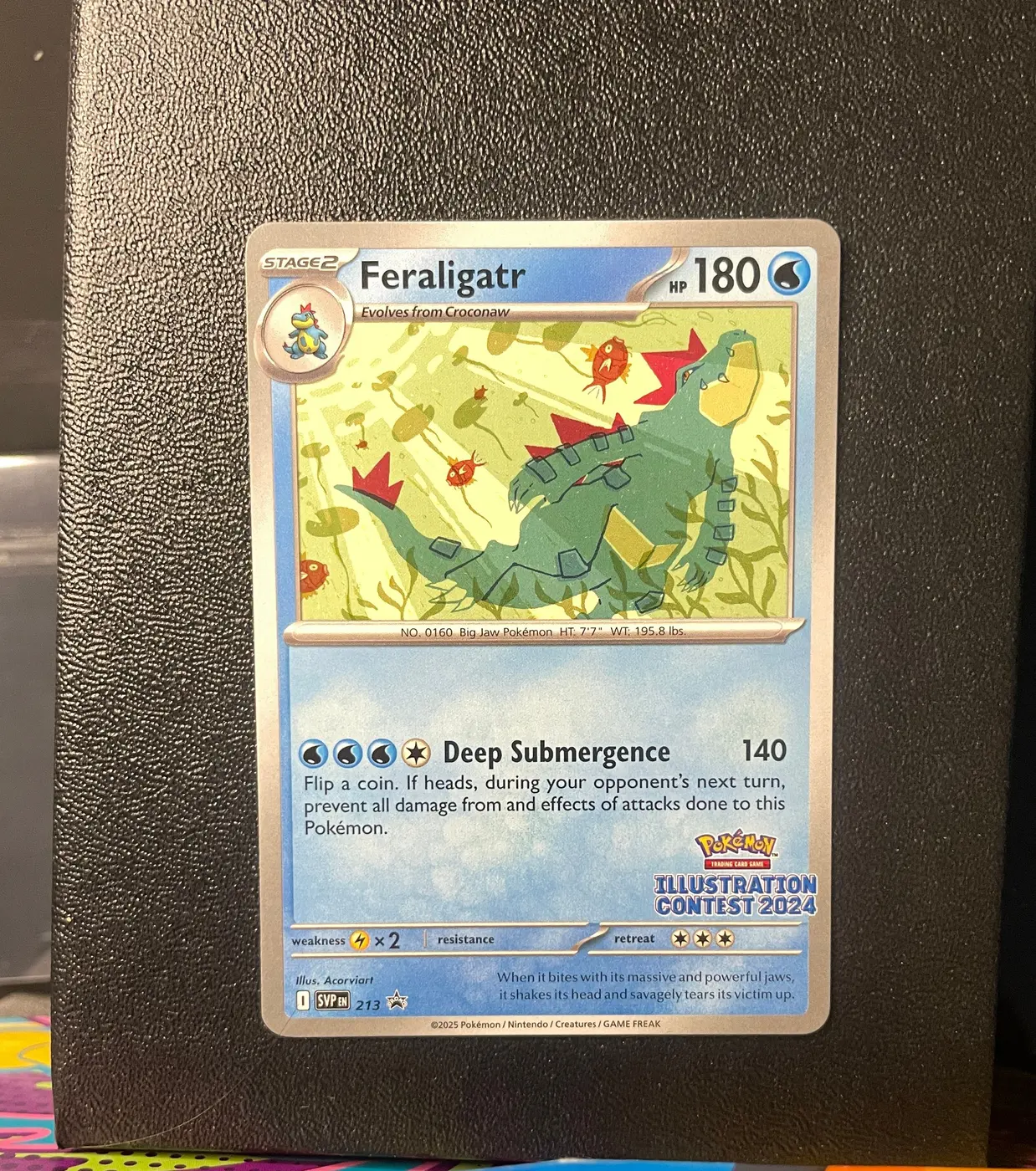 Feraligatr 213 - Frente